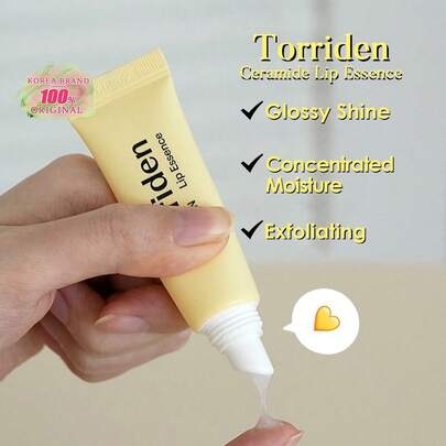 Torriden 固体神经酰胺润唇精华 - 保湿润唇膏，滋养丰盈双唇，焕发光泽 - 蕴含霍霍巴籽油、神经酰胺和乳木果油 - 韩国护肤品、彩妆、礼盒套装，11毫升/0.37液盎司