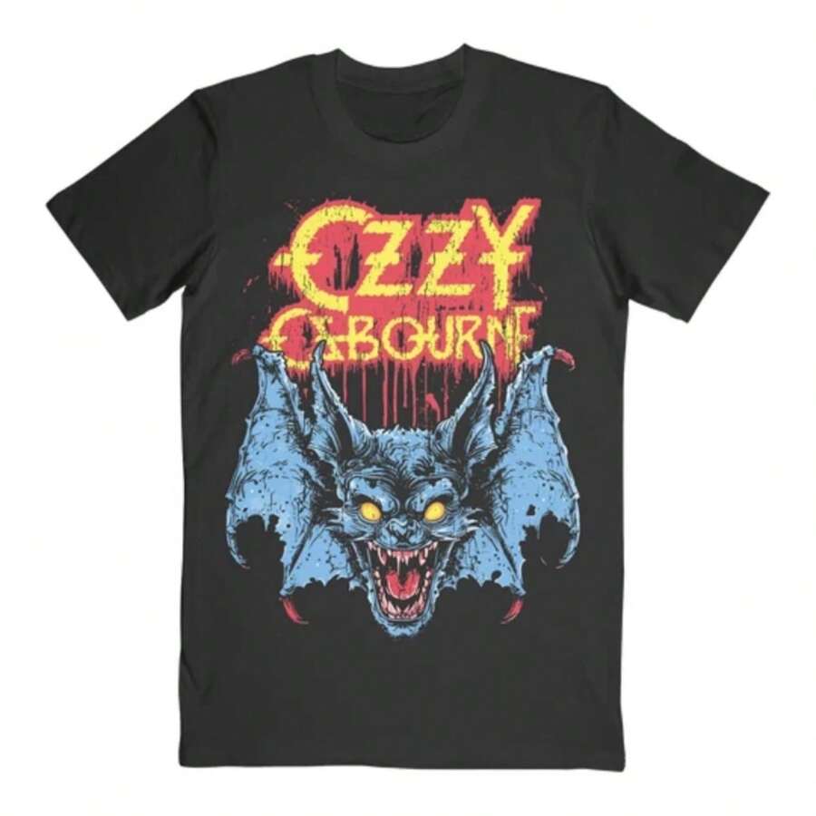 Bark At The Moon' Black T-Shirt - Brand New - Men's And Women's Printed T-Shirts For Street Daily Wear - 黑色 - 查看 1