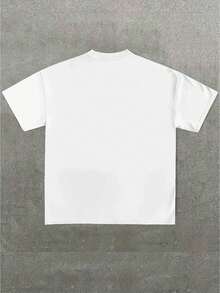 Grill Lips Funny Graphic Tee Shirt, Casual Soft, Pure Cotton 220gsm Pattern Printed T-Shirt - 白色 - 查看 2