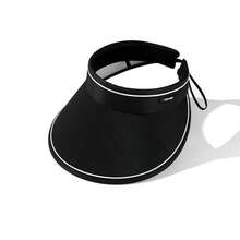 1pc Summer 2025 Collapsible Anti-UV Sun Hat, Outdoor Fishing & Cycling Essential Gear - Empty Top - View 4