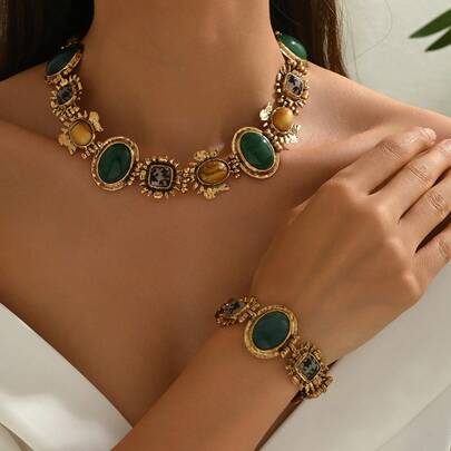 1 Set Of 2Pcs Vinta…
