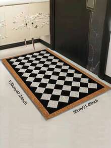 1 قطعة بساط مخملي مطبوع بنقش بصمة كلب وحرف، مناسب لغرفة المعيشة والنوم وطاولة القهوة والبساط العادي، مانع للانزلاق، ديكور منزلي، مدخل، مطبخ، غرفة الأطفال، قابل للغسيل، متعدد الأحجام والألوان، إصدار محدود للأعياد