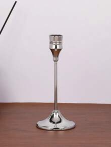 قطعة واحدة/مجموعة واحدة من حامل الشموع الفضي الفاخر بالطراز الشمالي، حامل شموع فاخر للمائدة، شموع على الطراز العثماني للاستخدام في حفلات الزفاف الراقية، وتزيين طاولات الحفلات والأعياد والكريسماس، ديكور شموع متعدد الاستخدامات بطراز بوهيمي أنيق لحفلات، وعشاء بالشموع، وأعياد الميلاد، وحفلات الفنادق، وديكور المنزل