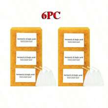 Turmeric Soap, A Hand Soap For Men And Women, With Foam Rich, Clean And Moisturizing Double Effects