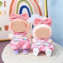 17cm 1st/2nd/3rd Generation Clothing Hanger Accessory, Peach Blossom & Strawberry Outfit, Cute For Labobo - Multicolor - View 1