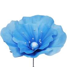 1 Pc Artificial Flower Poppy PE Big Flower For Home Decoration Wedding Guide Photography Props - Multicolor - View 28