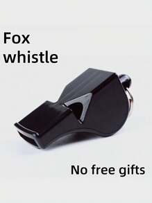 1pc Blue Or Black (Random Triangle Design) Referee Whistle, Loud 3-Tone Emergency Survival Whistle, Suitable For Basketball, Camping, Hiking, Emergencies