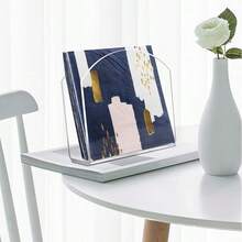 1pc Transparent Napkin Holder, Elegant U-Shaped Acrylic Napkin Dispenser Design, Suitable For Tables, Kitchen Counters, Bars, Parties, Restaurants, Freestanding Napkin Holder