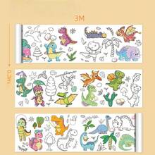 Rollo de pintura de graffiti, colorear, pintar, páginas para colorear, papel de dibujo grande, lienzo para colorear, libro de pintura