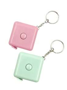 1 件 59.06 英寸迷你伸缩裁缝缝纫身体测量卷尺，双刻度，适用于缝纫、针织、手工制作，颜色随机