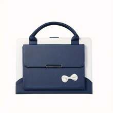 Gorsmoon Ultra-Lightweight Tablet Case With Stand | Premium Scratch-Resistant Synthetic Faux Leather | IPad Pro Compatible | Office & Travel Essentials - Blue - View 4