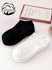 5 Pairs/10 Pairs/15 Pairs/20 Pairs Unisex Invisible Papery Boat Socks, Casual Sports Thin Boat Socks (No Card Paper), Summer No Show Socks