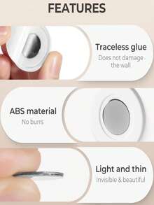 حامل ريموت كنترول مغناطيسي - رف تخزين مغناطيسي متعدد الوظائف، منظم ريموت كنترول، تركيب على الحائط بدون ثقب، معلق على الحائط من السيليكون، مناسب لريموت كنترول، خزائن التلفزيون والأدوات، تصميم بسيط - متعدد الألوان - مشاهدة 9