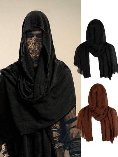 1pc Medieval Renaissance Knight Cloak/Shawl Or Renaissance Viking Market Costume Accessory For Role Play, Halloween