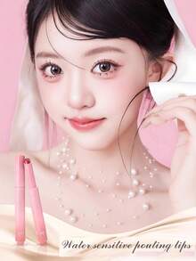 CHEERFLOR 光泽果冻镜面唇膏，轻盈透明，保持颜色，保湿，含植物提取物，含透明质酸和库尼奥利籽油和白池花籽油，钻石丰唇光泽，日常彩妆， - CFR916 - 查看 4