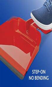 O-Cedar Pet Pro Broom With Step-On Dustpan | Remove 99% With One Sweep | DustPan Removes 3 Times More Pet Hair | Quiet Cleaning Tool For Cat And Dog Owners - 黑色 - 查看 9