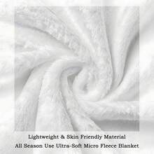 Cozy Pink And White Polka Dot Flannel Throw Blanket – Soft, Warm, Vintage-Inspired Geometric Design, Ideal For Couch Or Bed, Available In Multiple Sizes-280GSM - 彩色 - 查看 6