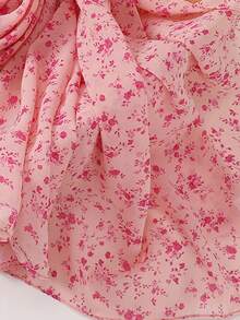 梦幻系列柔软透气印花穆斯林头巾披肩，春夏款 - 彩色 - 查看 3