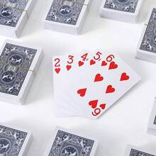 Waterproof Standard Playing Cards Set For Adults With Durable , Anti-Bend Paper Material, Ideal For Party Entertainment And Card Games, Age 14+, Multiple Decks (Pcs/Set) - Multicolor - View 2