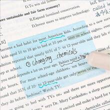 105 Pieces Pull-Out Pearlescent Transparent Sticky Notes, Kawaii Cute Multicolored With Storage Box For Notes Taking Office School Supplies | Back To School Supplies, Desk Organizer Accessories, Gift Ideas,Christmas Gifts, Christmas Stocking Fillers,Party Bag Filler,Easter - Multicolor - View 6