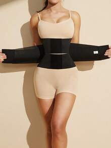 1 件女士塑身腰带 - 黑色 - 查看 9