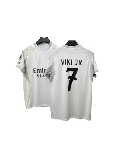 RM Shoulder Badge Logo 2025 Soccer Jersey, Home Jersey2025-2026,Soccer Jersey, InternationalFootball Club,International Soccer Fans
