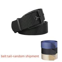 1 Peça Cinto de Lona Respirável de Náilon Masculino, Equipado com Fivela Militar Tática, Cinto de Náilon Outdoor Juvenil, Cinto de Fivela Trançada Respirável e Fashion, Tamanho Ajustável Poroso, Cinto Tático, Adequado para Lazer de Verão de Adolescentes, Esportes Outdoor, Viagem de Férias