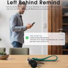 Air Tracker 标签物品查找器 - 1/2/4 件装，钥匙查找器定位器，兼容 Apple Find My（仅限 IOS），可更换电池，用于钥匙、手提箱、包、钱包的追踪标签（黑色/白色）