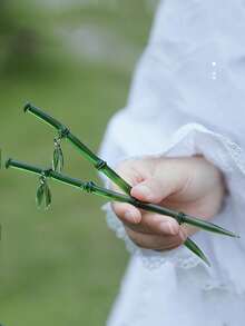 1/2/4/3/5/10pcs Emerald Bamboo Hairpin With Leaf Charm - Chinese Style Ancient Niche Hair Accessory, High-End Resin Material, Elegant Women'S Hair Stick, Bun Extension, Hair Bun Maker, Bun Hair Piece, Hair Styling Pins, Pins For Hair, Bobby Pins, Hair Accessories, Head Accessories