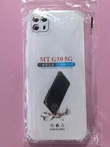 1 件透明手机壳适用于 Moto、OnePlus、Nothing 系列，简约纯色手机保护套，轻巧防摔 TPU 外壳（军用级防摔保护）防水防震防刮 - 無色 - 查看 65