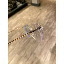 NewUnisex  Light Glasses, Square Reading/Computer Reading Glasses, Women's Fashion Glasses, Clear Lenses, Protective Clear Lenses, Reduce Eye Strain Caused By Computers, TV And Games - Clear - View 5