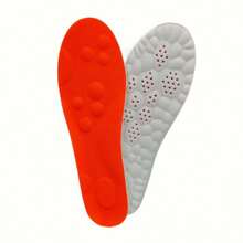 1 Pair Of High Elasticity Latex Insoles, Shock-Absorbing And Cushioned Sports Insoles, Support Breathable Insoles, And Can Stand For A Long Time Without Getting Tired