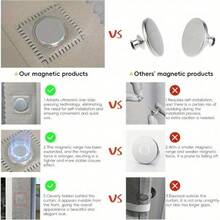 磁性折叠门帘，折叠门帘，室内门帘套装，适用于卧室、客厅，含窗帘杆，四季皆宜 - 彩色 - 查看 6