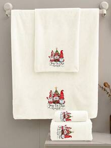 1 pezzo/2 pezzi Asciugamano natalizio in pile di corallo, super morbido e grande, asciugamano da bagno, asciugatura rapida, anti-sfilacciamento, asciugamano da sauna, alta assorbenza, super morbido (leggero e sottile), pratico, asciugamano per ospiti, accessorio da bagno di alta qualità, il miglior regalo per il partner. Dimensioni asciugamano: 40*80cm, Dimensioni asciugamano da bagno: 70*140cm Asciugamani da doccia per salone di bellezza, hotel, sport, essenziali per la casa, asciugamano, cura della pelle