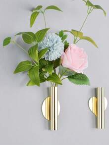 1 szt. Kreatywny wazon dekoracyjny na ścianę, nie wymaga wiercenia