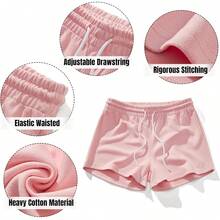 Shorts de entrenamiento para hombres con tiro de 3 pulgadas - Violeta claro - Ver 6