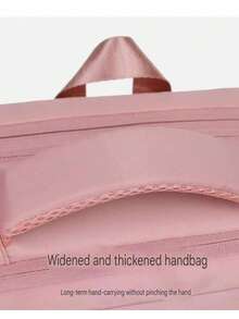 Sac à dos élégant pour femme, sac à dos pour homme 45x30x20 avec compartiment à chaussures, séparation humide et sec, sac à dos de voyage Ryanair, sac fourre-tout sous le siège, sac de vol, sac à dos de voyage pour femme, sac à dos certifié aviation, sac à dos de voyage, sac de week-end d'affaires avec port USB, sac à dos de voyage étanche pour homme - Rose bonbon - Voir 5