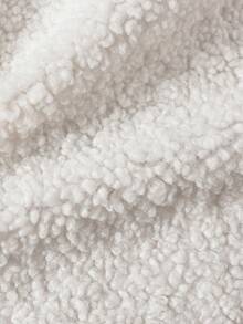 Vihyde 2 pezzi/Set Vestito in velluto a coste con volant e gilet in pelliccia per ragazze, Autunno/Inverno