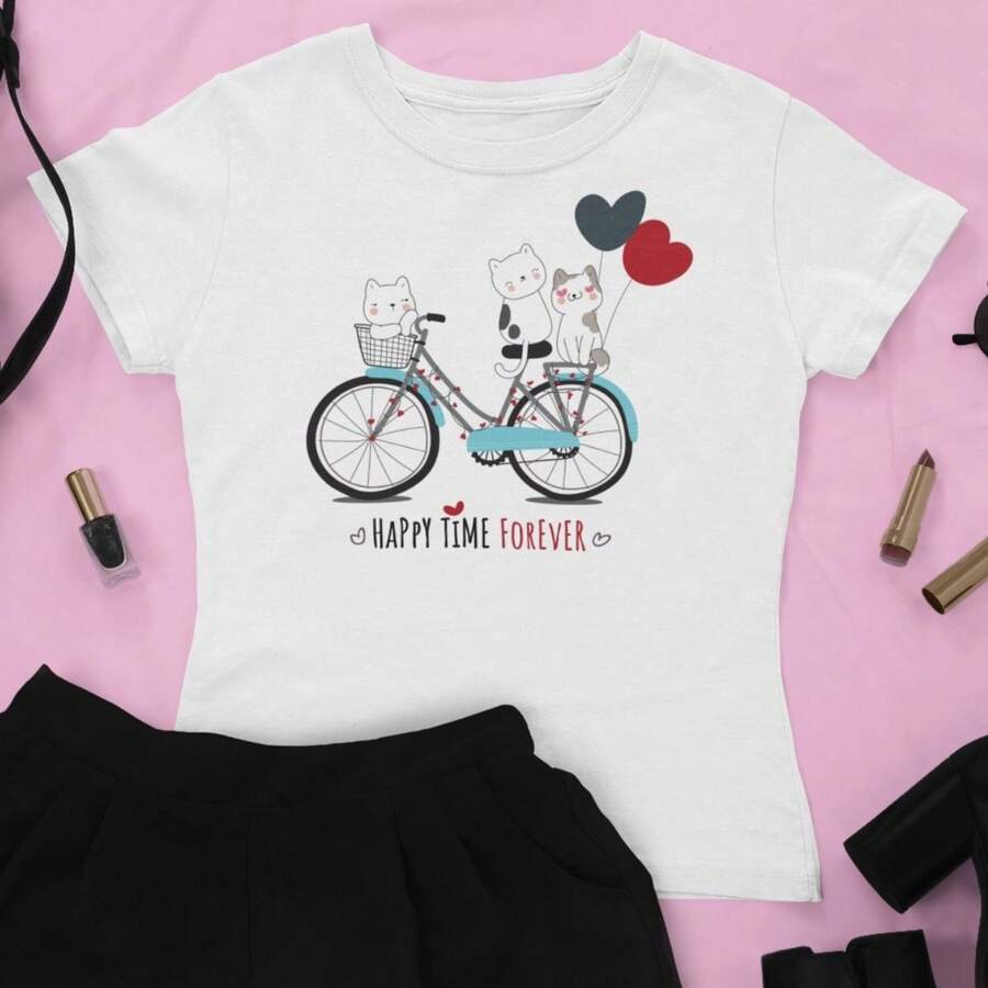 Women T-Shirts - 白色 - 查看 1