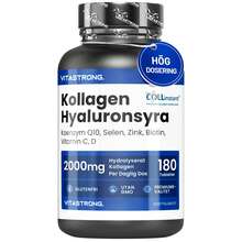 Vitastrong Collagen And Hyaluronic Acid 180 Tablets, Hydrolyzed Collagen 2000mg COLLinstant Quality, Collagen Supplement For Skin, Bones, Joints - Others - View 2