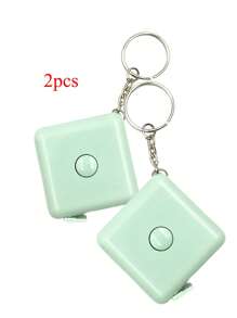 1 件 59.06 英寸迷你伸缩裁缝缝纫身体测量卷尺，双刻度，适用于缝纫、针织、手工制作，颜色随机