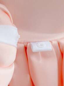 Tween Girl Elegant Backless V-Neck Bow Floral Dress, Princess Gown Suitable For Girls Wedding, Party, Birthday, Communion, Special Occasions - Pink - View 7