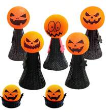 5/12 件弹跳波普弹簧发射器玩具、弹力新奇玩具、课堂奖品、万圣节不给糖就捣蛋礼品、糖果袋礼物填充物散装 - 彩色 - 查看 5