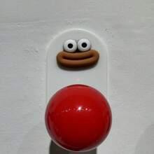 1 Ganchillo con forma de dibujo animado, usado para colgar ganchos de pared resistentes, ganchos autoadhesivos para toallas, chaquetas, ganchos transparentes impermeables, adecuados para duchas de baño, cocina, llaves, puertas, modificaciones en el hogar al aire libre, ganchos prácticos para colgar sombreros, llaveros, joyas