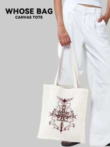 Kpop Idol /SKZ, Domin ATE ,KPOP Fan Support Tote Bag,Handbag, Reusable Shopping Bags, Foldable Large Capacity Casual Grocery Bags,Support Tote Bag,Handbag, Reusable Shopping Bags, Foldable Large Capacity Casual Grocery Bags,Tote Bag