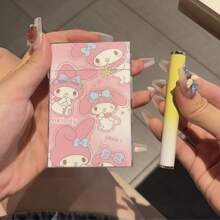 1 Sanrio For Hello Kitty Cute Cartoon Cigarette Case, Can Hold 20 Thick Cigarettes Soft And Hard Pack Universal Pressure-Resistant Cigarette Case (Not Including Lighter)