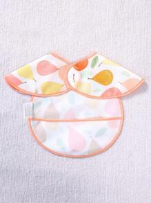 1 件防脏婴儿围兜 - 防水婴儿围裙 - 适合婴儿进食的旅行围兜 - 婴儿食物围兜 - 彩色 - 查看 10