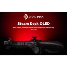 Valve Steam Deck OLED 1TB Handheld Gaming Console - HDR Display, Longer Battery Life - 黑色 - 查看 4