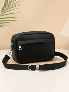 Mochila roja simple de moda, bolsa de viaje, bolsa de gimnasio, bolsa pequeña, regalo de Navidad para hombres y niños, artículo esencial para vacaciones, playa, verano, impermeable, ligero, gran capacidad, accesorio portátil, bolsa de almacenamiento para baloncesto, fútbol, mochila escolar, bolsa de almacenamiento de ropa, bolsa de viaje esencial de vuelta al colegio, bolsa de trabajo, bolsa de trabajo, Pascua - Negro - Ver 2