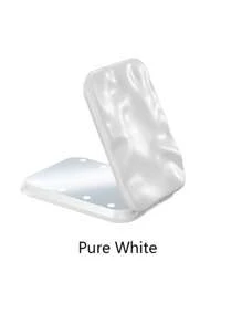 1PC Portable Led Lighted Magnifying Travel Makeup Mirror 1X/2X Magnification Folding Dual Sided Compact Handheld Illuminated Mirror For Home Tabletop Decoration, Bathroom, Dresser Vanity & Countertop Bedroom Travel Dormitory Mirror Women Gift,Graduation Season Gift